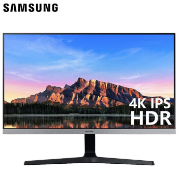 三星（SAMSUNG） U28R550UQC 液晶顯示器  28英寸 4K超高清顯示器辦公影音 FreeSync可壁掛愛(ài)眼不閃屏(HDMI+DP)